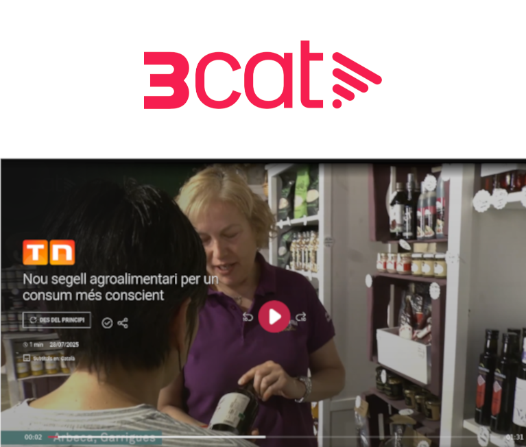 Captura de la visualització de la notícia al TN Comarques el 28/05/2025